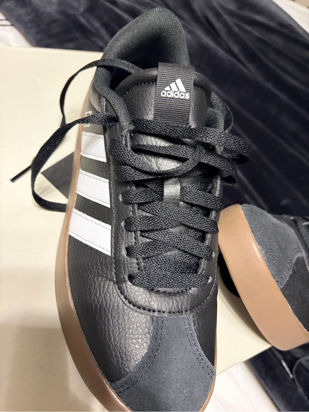 adidas VL Court 3.0 Men's Black Sneakers